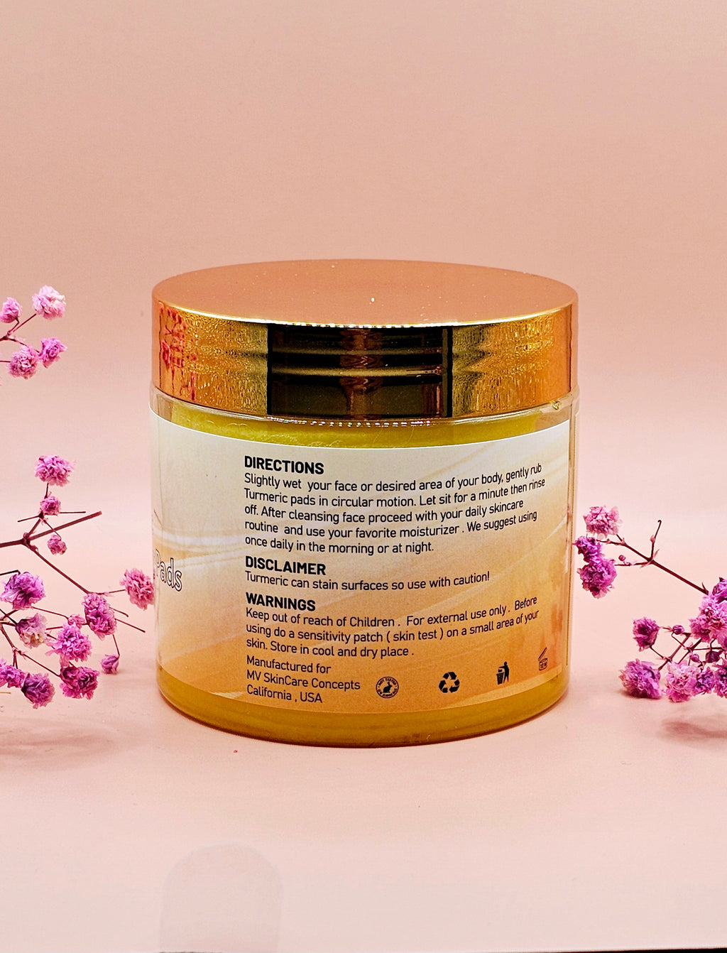 MV Turmeric Magic Pads